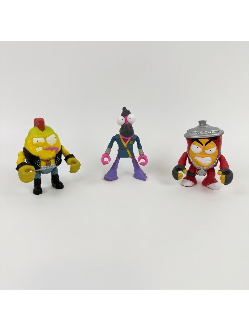 The Grossery Gang Action Figures Lot Of 3